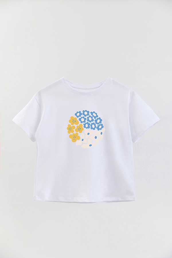 REMERA GIRL OVER BOHO FLORAL DREAMS