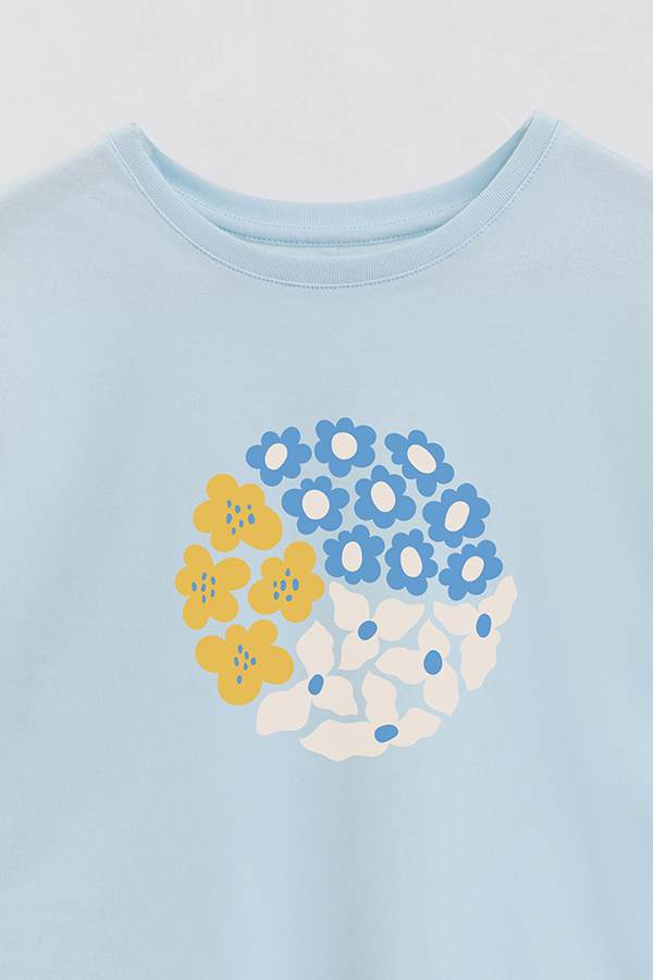 REMERA GIRL OVER BOHO FLORAL DREAMS