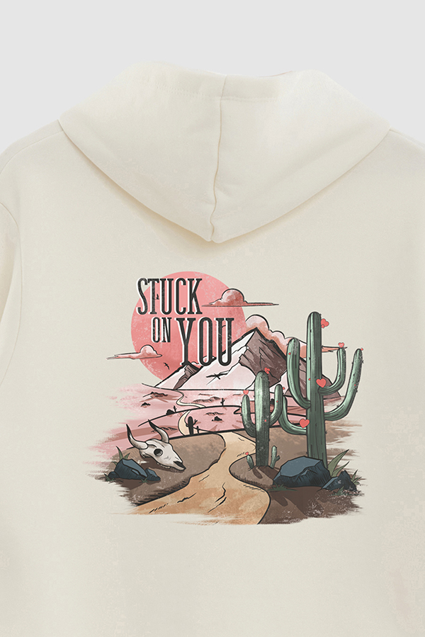 HOODIE ESTAMPADO WESTERN STUCK ON YOU