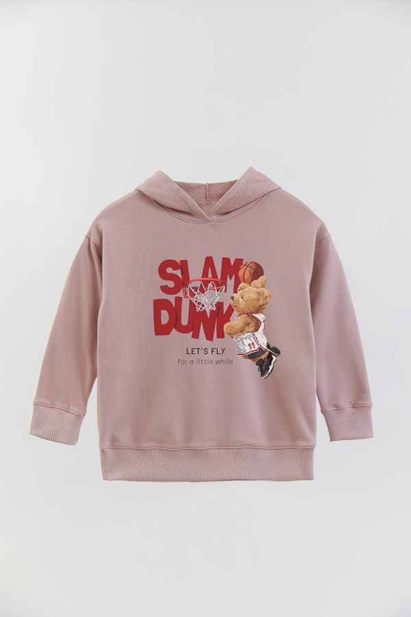 HOODIE RUSTICO BOY TEDDY SLAM DUNK