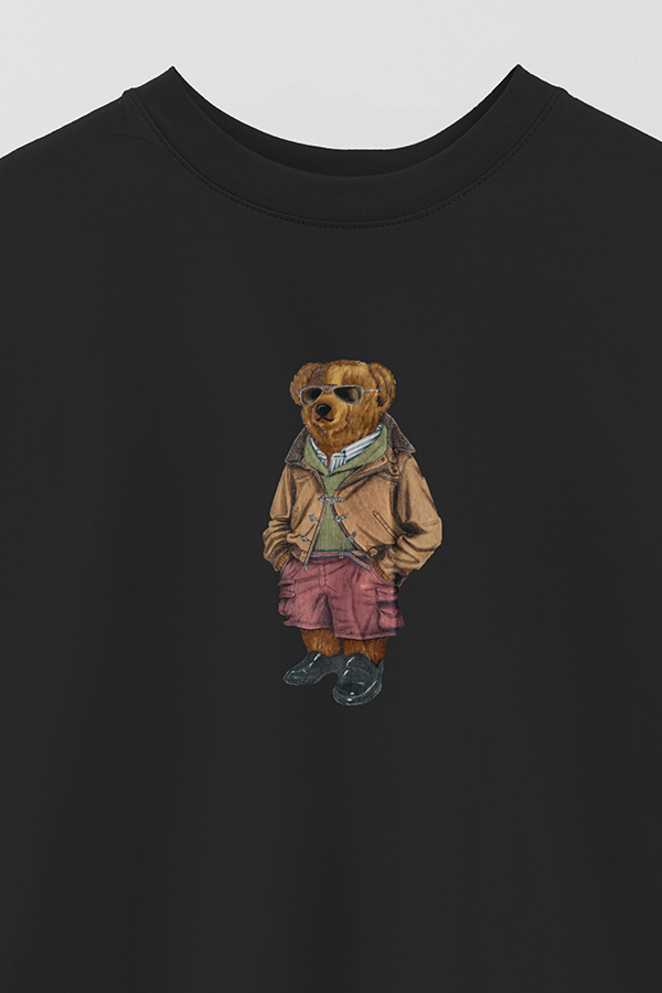 REMERA OVER ESTAMPADA UNISEX BEAR DADDY
