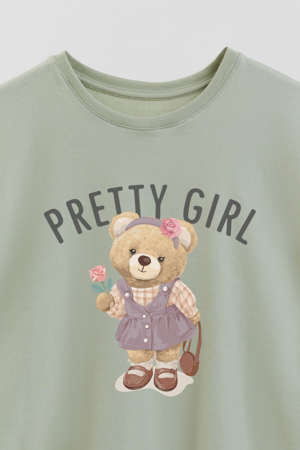 REMERA GB OVERSIZE PRETTY GIRL