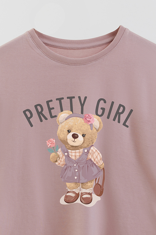 REMERA GB OVERSIZE PRETTY GIRL