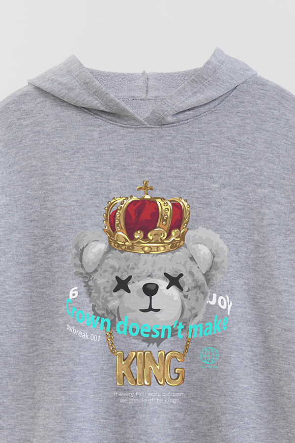 HOODIE RUSTICO KID TEDDY KING