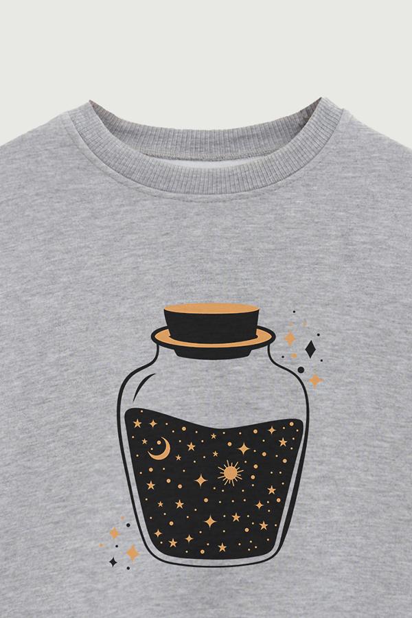 BUZO CREWNECK ESTAMPADO MST JAR OF STARDUST