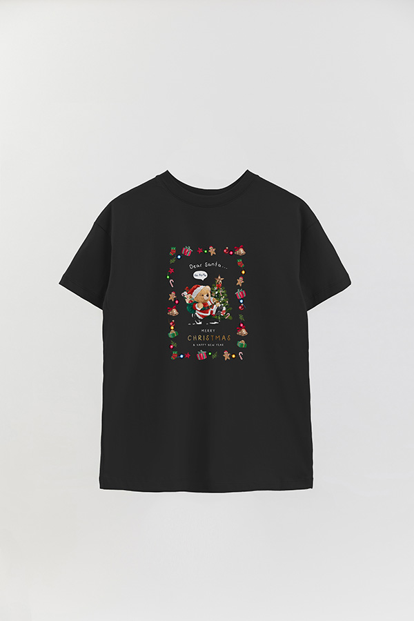 REMERA OVER ESTAMPADA TEDDY XMAS 5