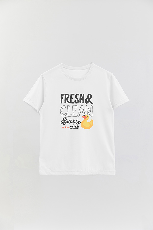 REMERA BASICA ESTAMPADA HD FRESH