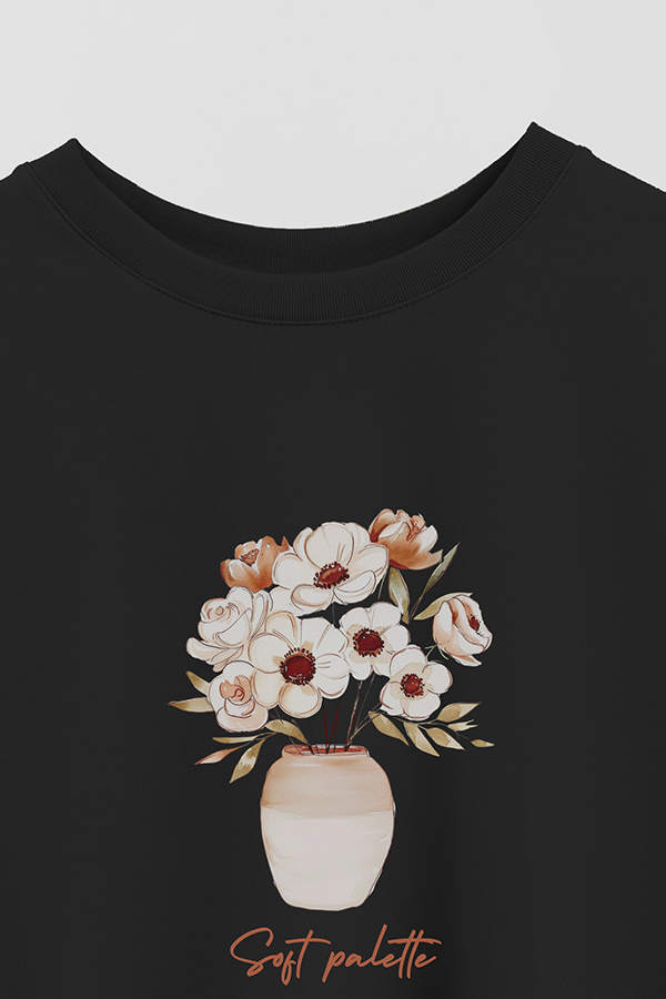 REMERA CROP ESTAMPADA COASTAL SOFT PALETTE