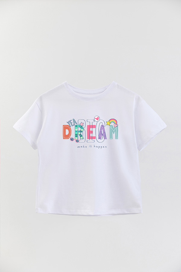 REMERA GIRL OVER BIG DREAMS