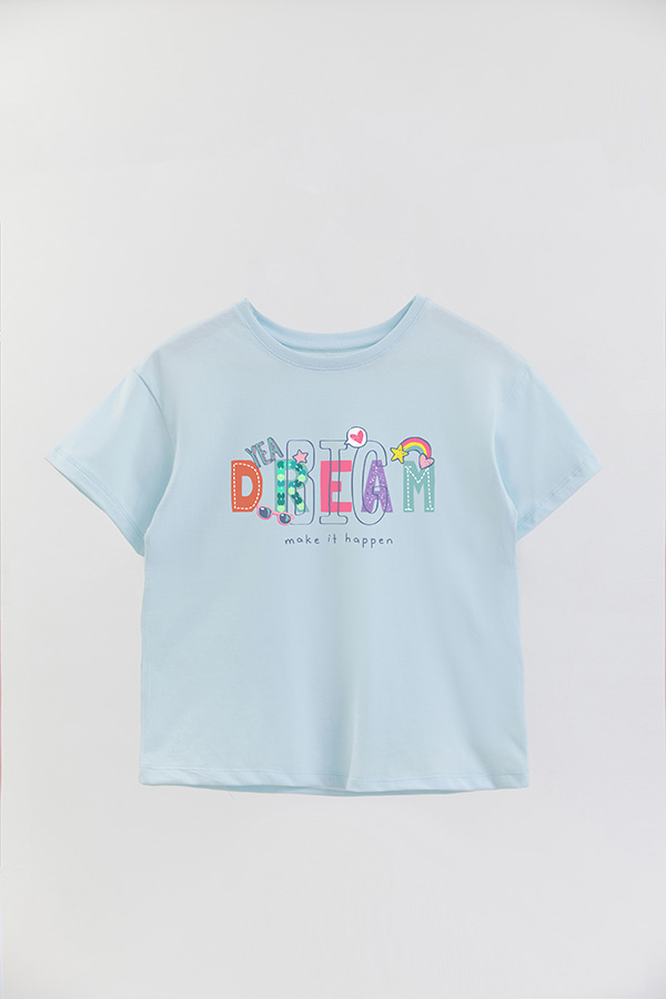 REMERA GIRL OVER BIG DREAMS