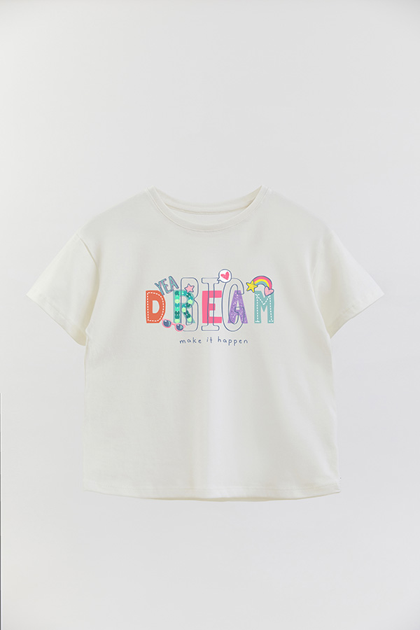 REMERA GIRL OVER BIG DREAMS