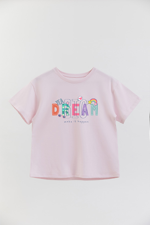 REMERA GIRL OVER BIG DREAMS