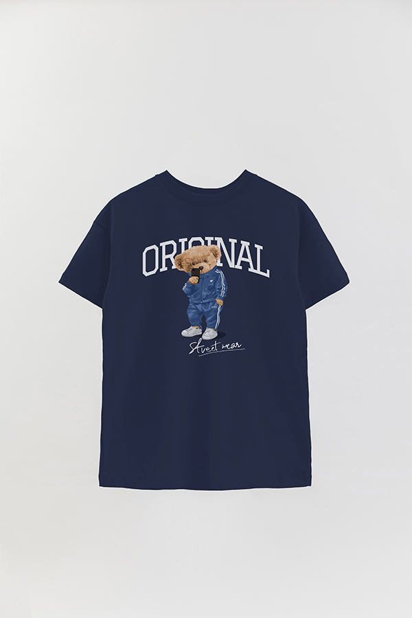 REMERA OVER ESTAMPADA UNISEX TEDDY ORIGINAL