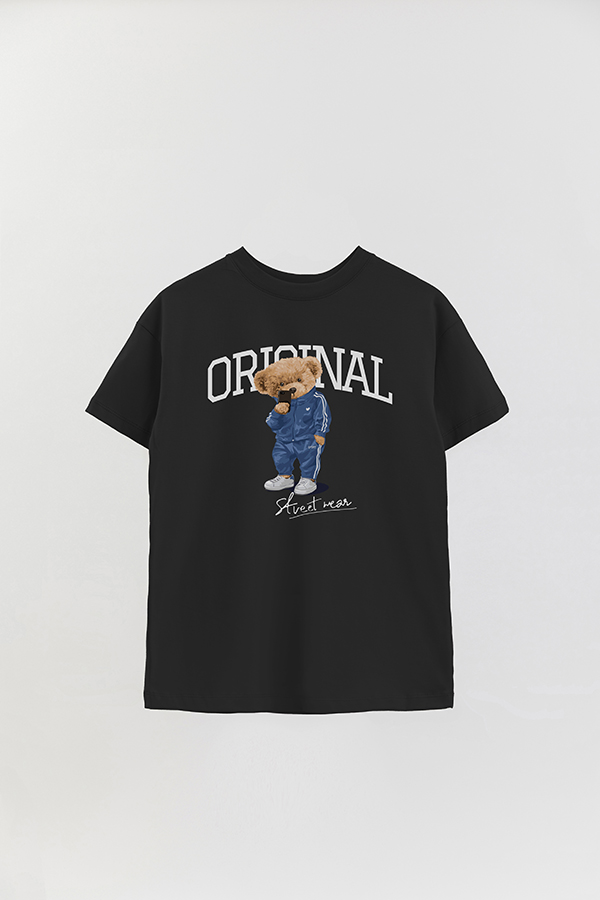 REMERA OVER ESTAMPADA UNISEX TEDDY ORIGINAL