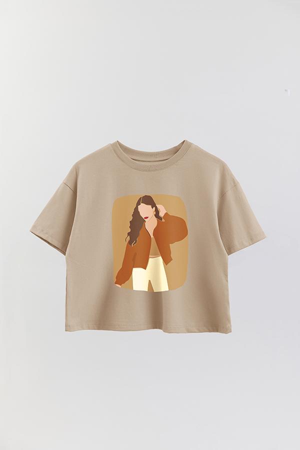 REMERA CROP ESTAMPADA ART 69