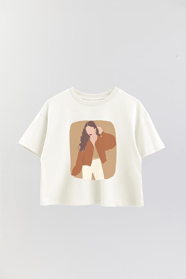 REMERA CROP ESTAMPADA ART 69