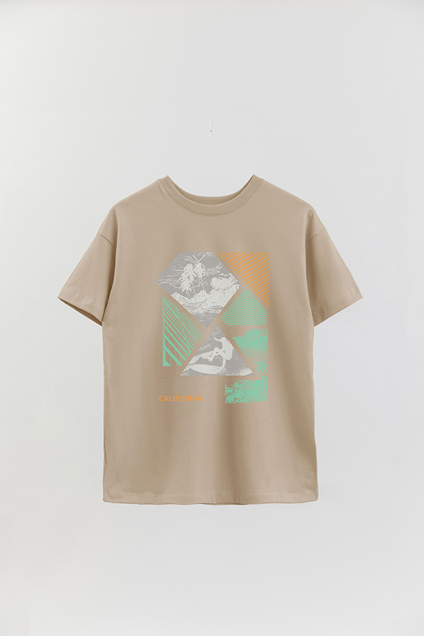 REMERA OVER ESTAMPADA