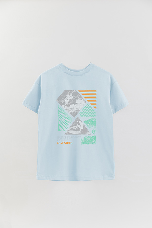 REMERA OVER ESTAMPADA
