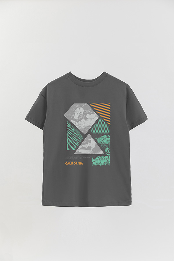 REMERA OVER ESTAMPADA