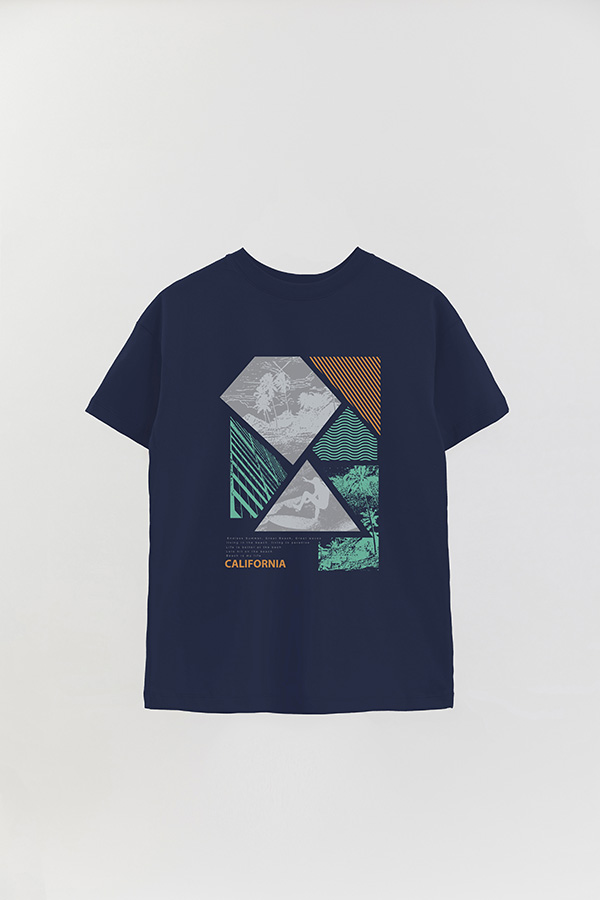 REMERA OVER ESTAMPADA