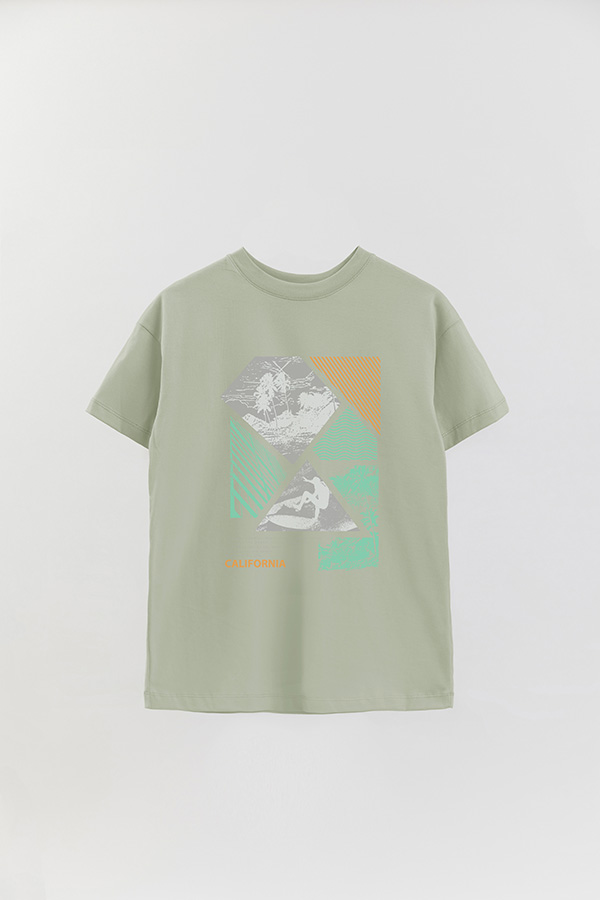 REMERA OVER ESTAMPADA