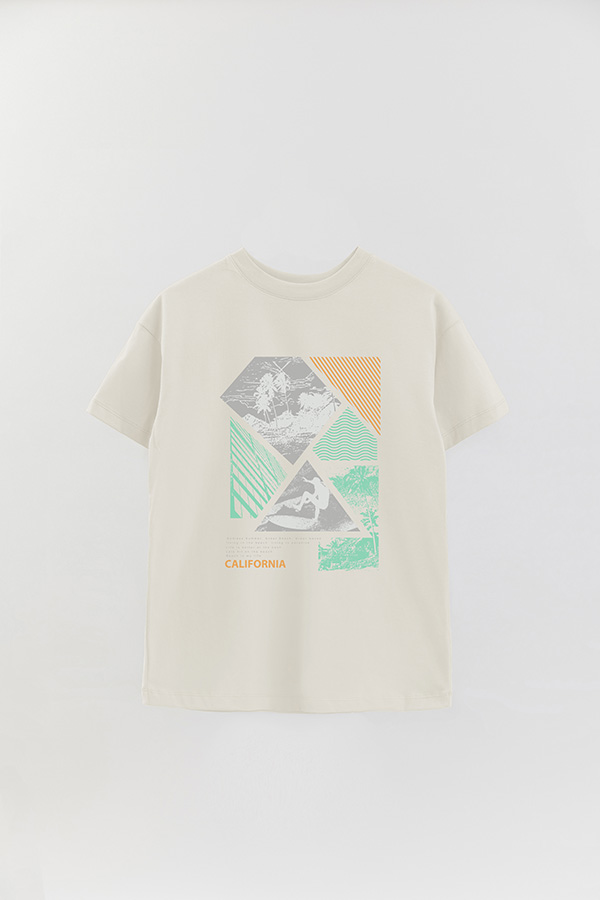 REMERA OVER ESTAMPADA