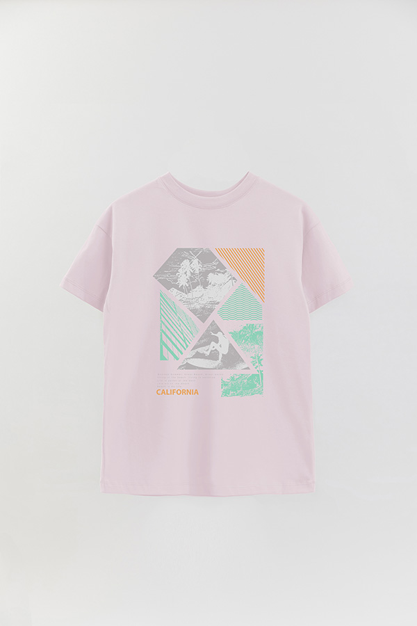 REMERA OVER ESTAMPADA