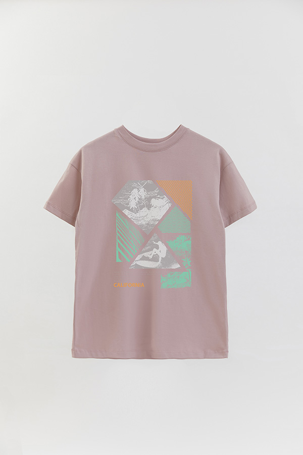 REMERA OVER ESTAMPADA