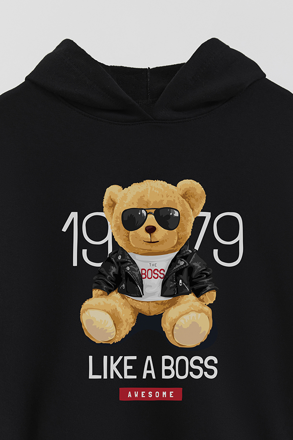 HOODIE RUSTICO BOY TEDDY LIKE A BOSS