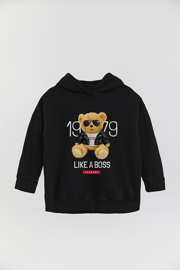 HOODIE RUSTICO BOY TEDDY LIKE A BOSS