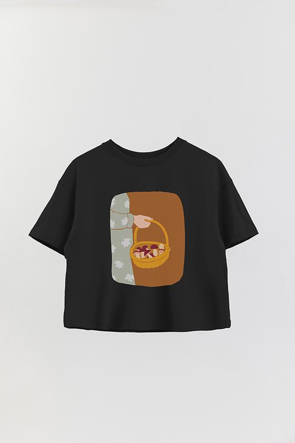 REMERA CROP ESTAMPADA ART 60
