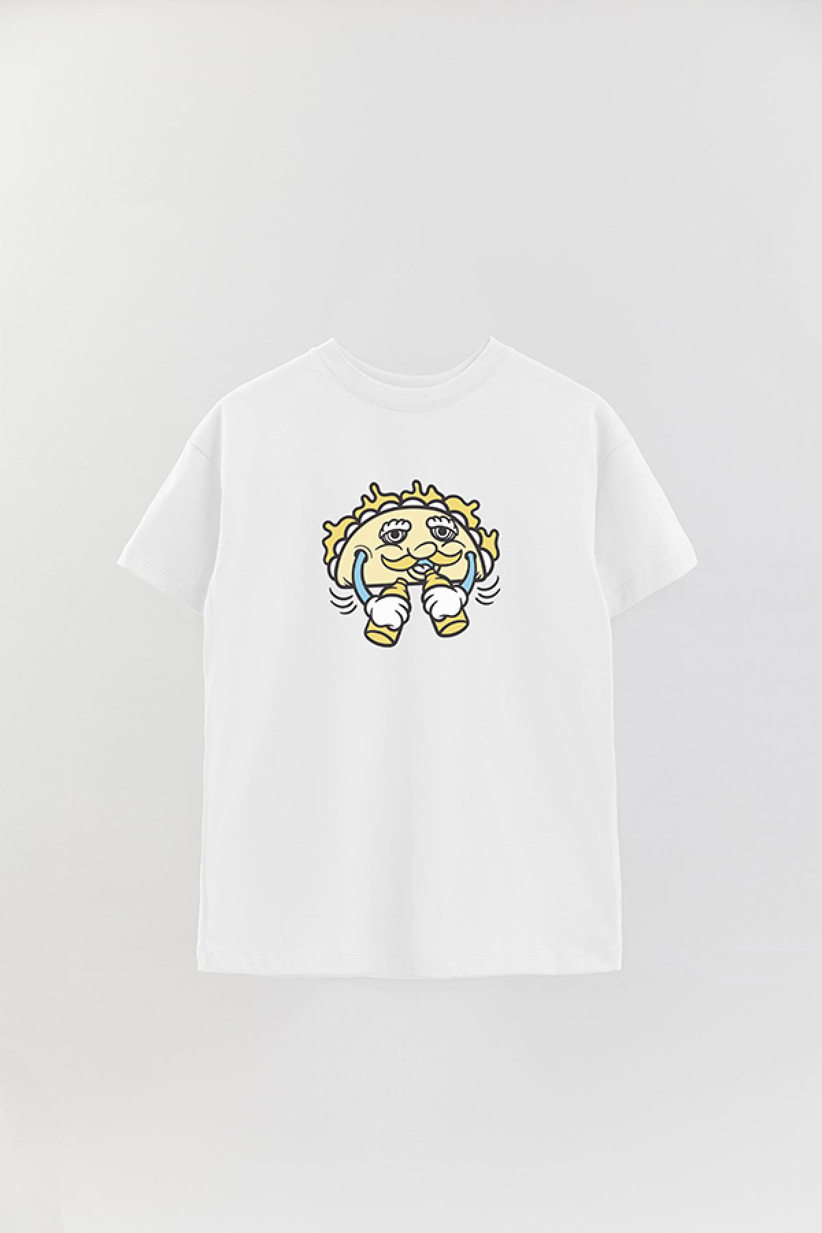 REMERA OVER ESTAMPADA JF DRUNKEN TACOS