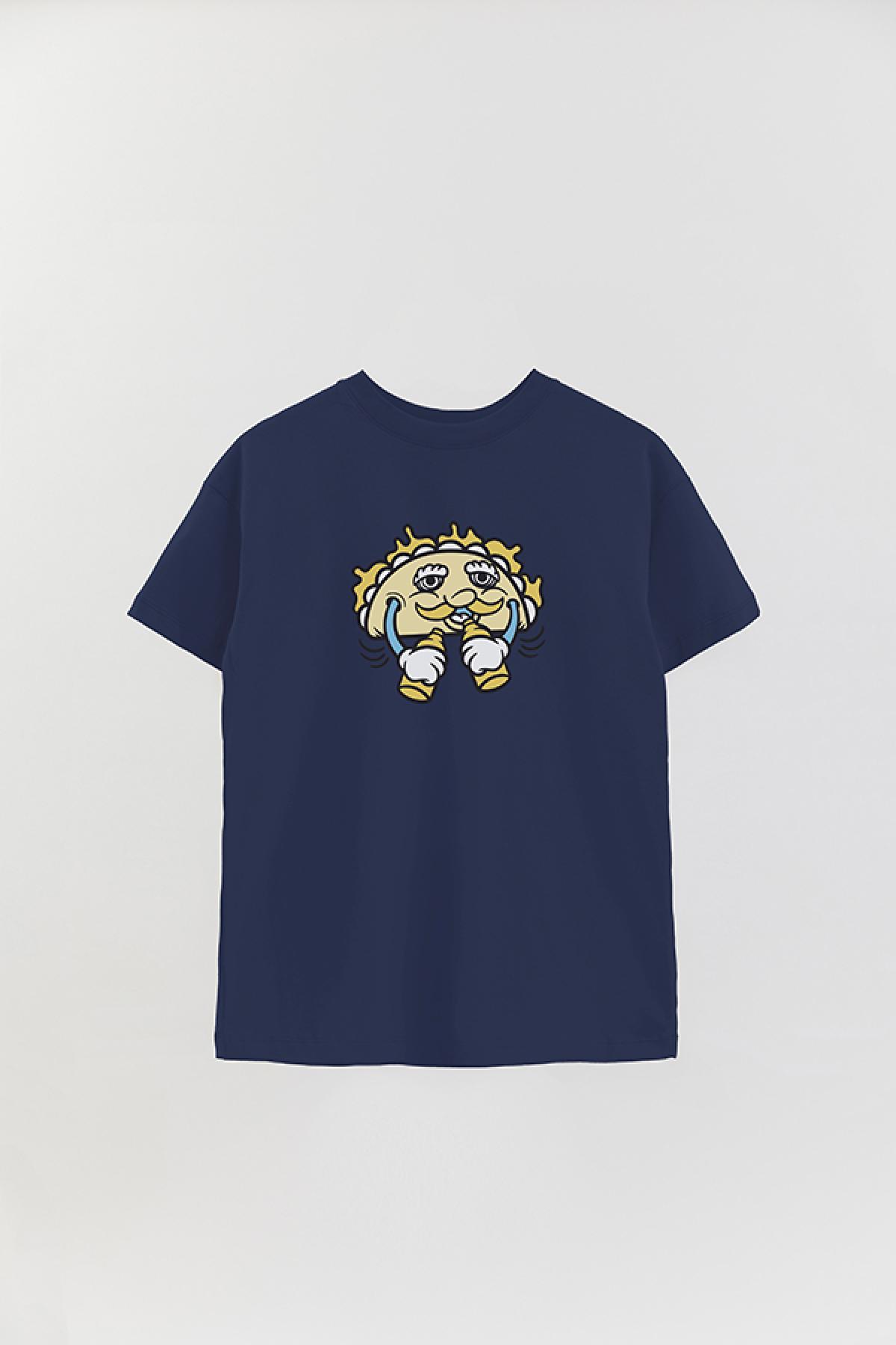 REMERA OVER ESTAMPADA JF DRUNKEN TACOS
