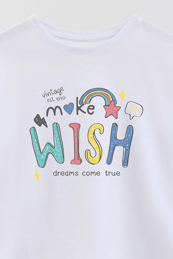 REMERA GIRL OVER MAKE A WISH