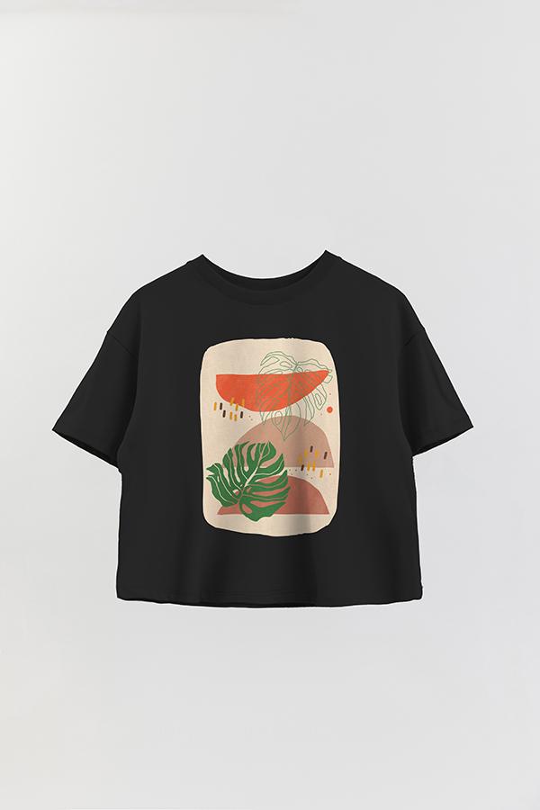 REMERA CROP ESTAMPADA ART 11