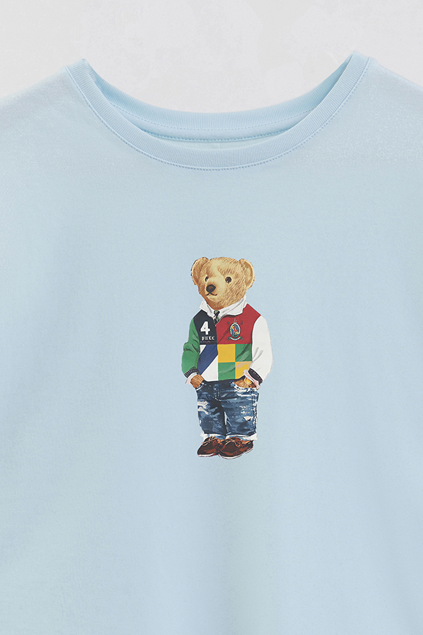 REMERA GB OVERSIZE BEAR COLORED SWEATSHIRT