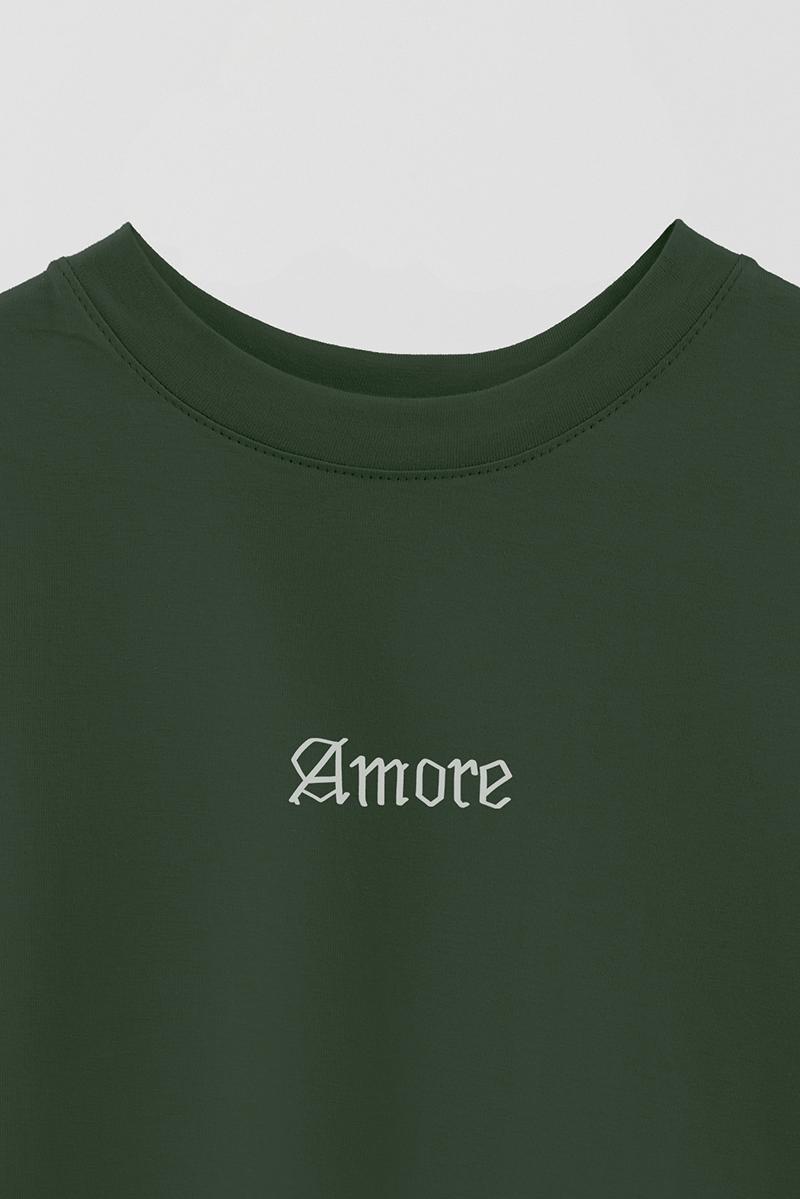 REMERA OVER ESTAMPADA UNISEX AMORE