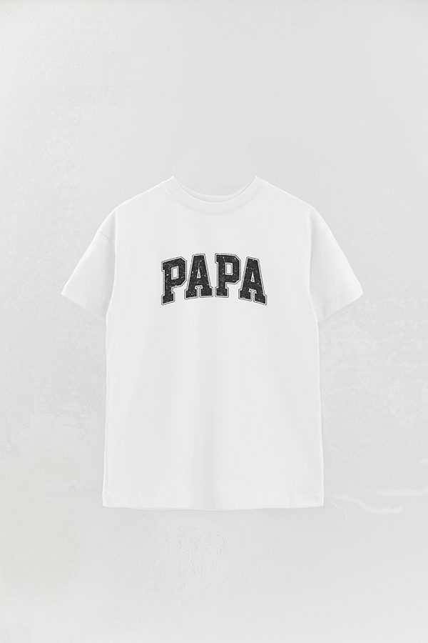 REMERA OVER ESTAMPADA DDP GRUNGE PAPA