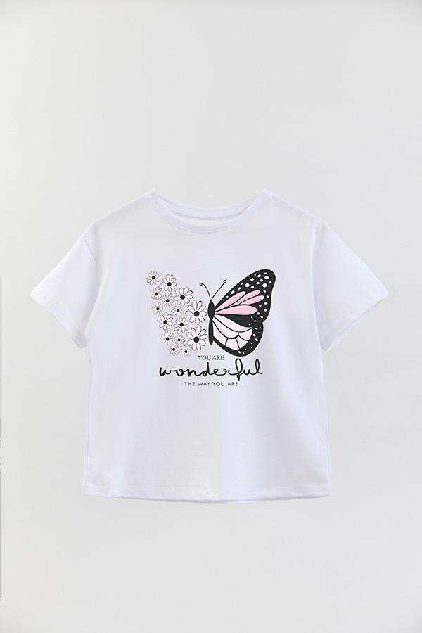 REMERA GIRL OVER YOU ARE WONDERFUL