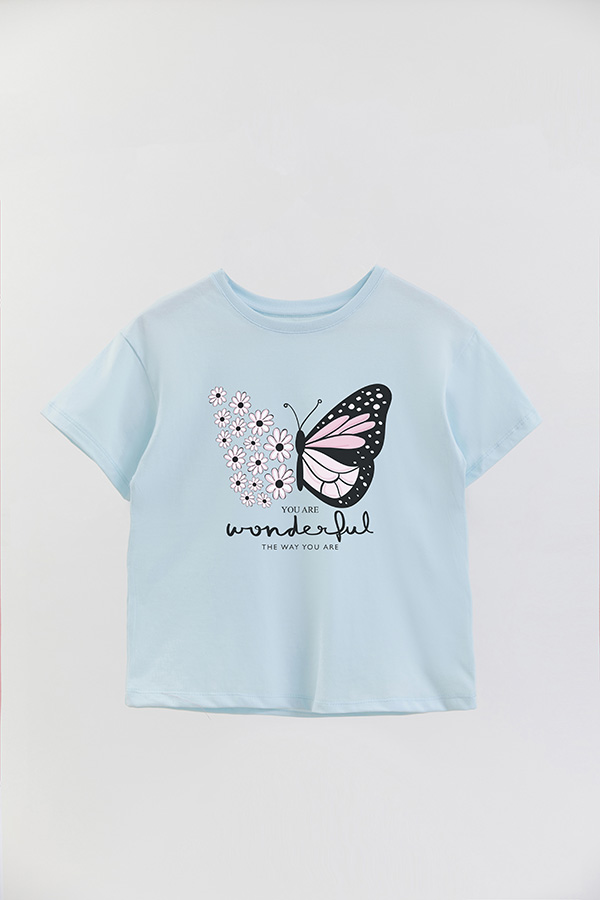 REMERA GIRL OVER YOU ARE WONDERFUL