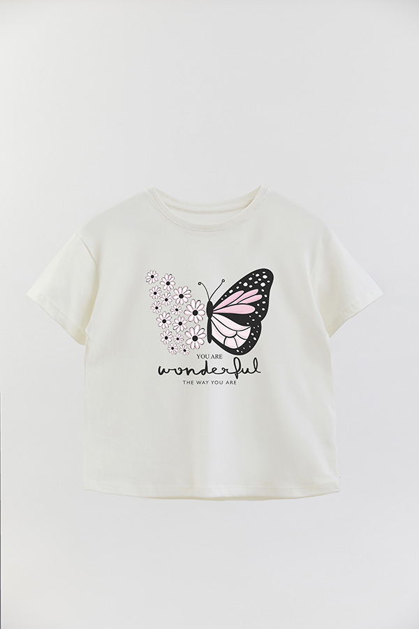 REMERA GIRL OVER YOU ARE WONDERFUL