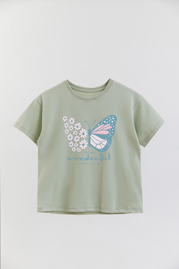 REMERA GIRL OVER YOU ARE WONDERFUL