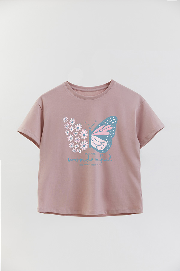 REMERA GIRL OVER YOU ARE WONDERFUL