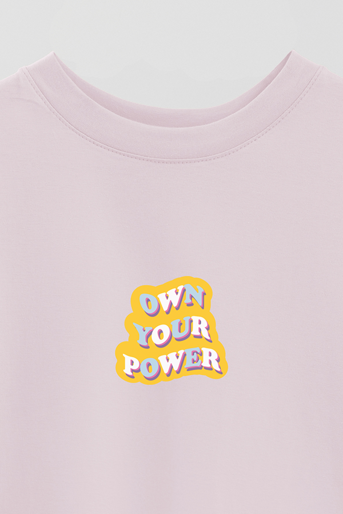 REMERA OVER ESTAMPADA LV2 OWN YOUR POWER