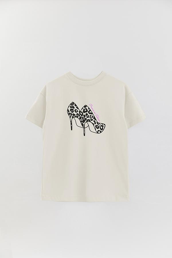 REMERA OVER ESTAMPADA TGR  POUNCE ON FASHION