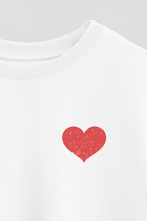 REMERA CROP ESTAMPADA VALENTINE STAMP 15