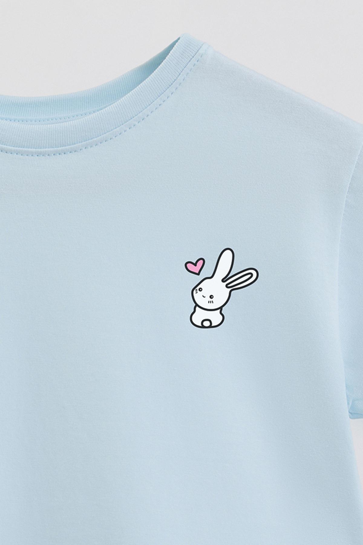 REMERA BASIC GIRL MIN SITTING BUNNY