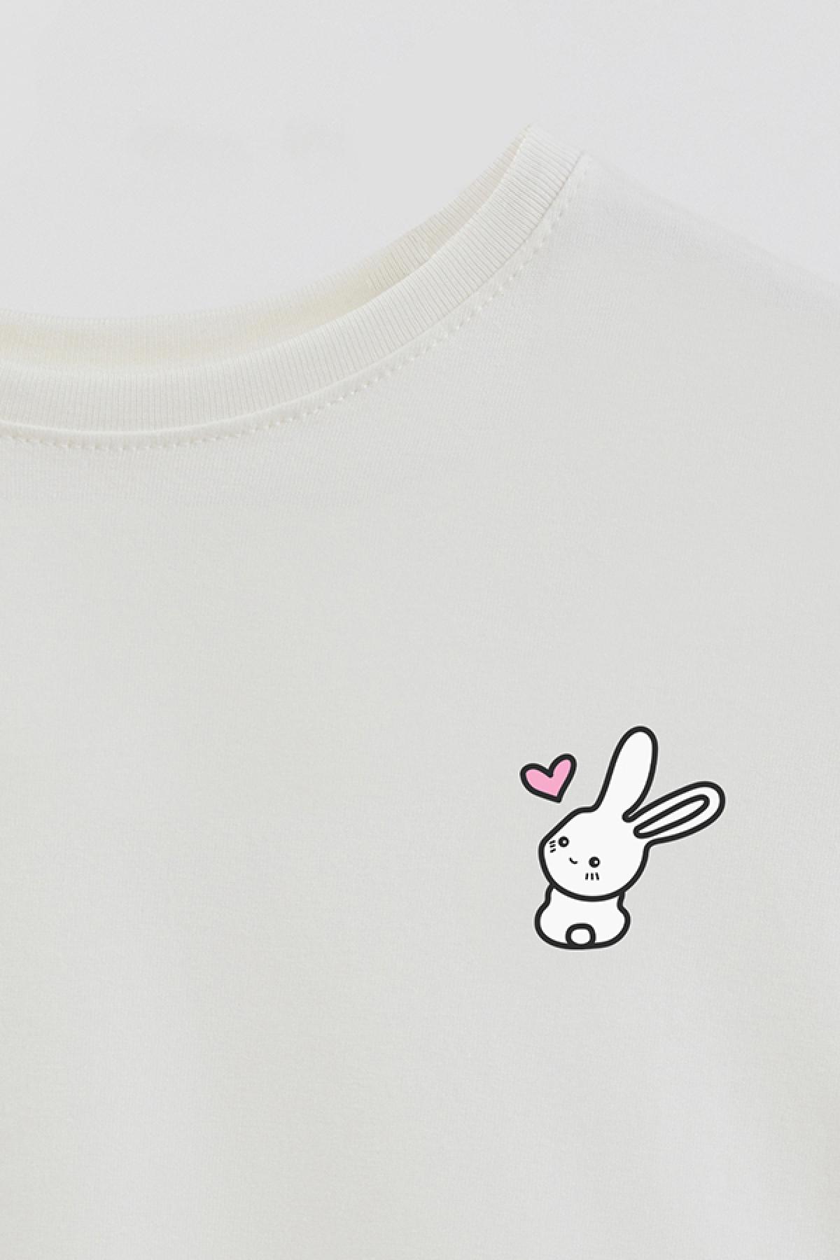 REMERA BASIC GIRL MIN SITTING BUNNY