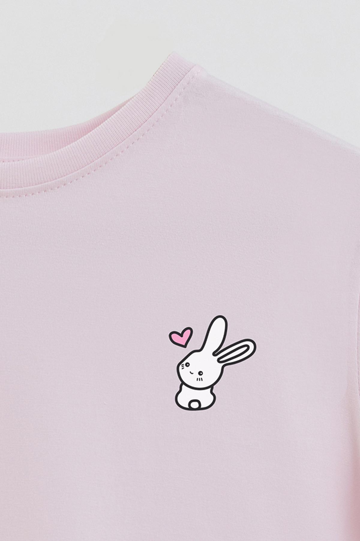 REMERA BASIC GIRL MIN SITTING BUNNY