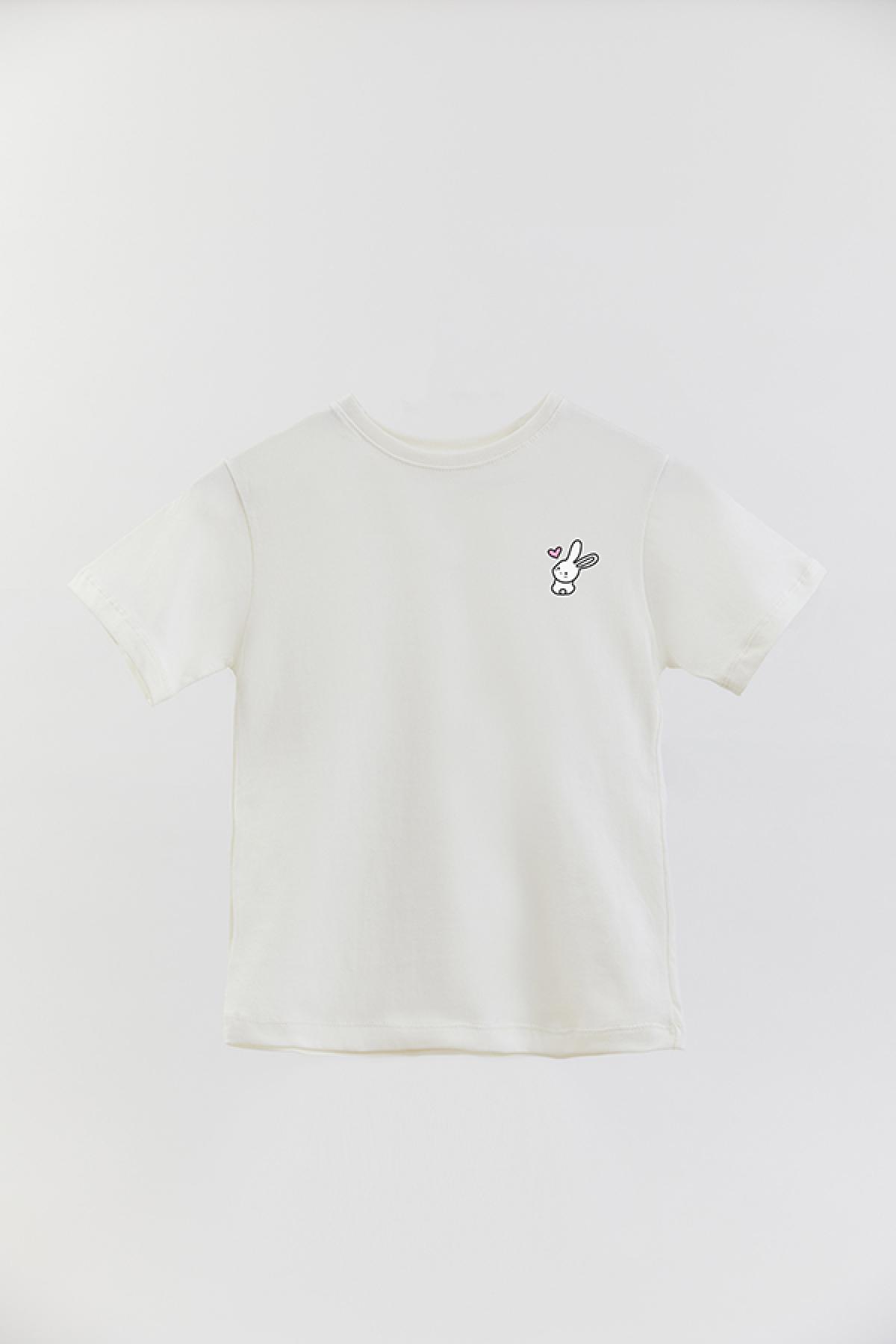 REMERA BASIC GIRL MIN SITTING BUNNY